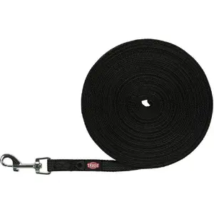 Leash Trixie Tracking 10 m 15 mm Black — long tracking lead for dogs