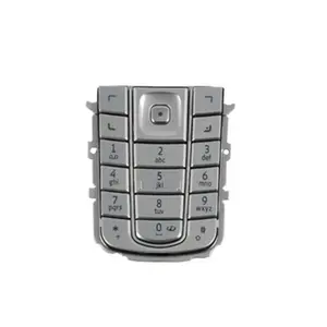 Keypad for Nokia 6230i original silver — replacement part PS-M-6230I-KS