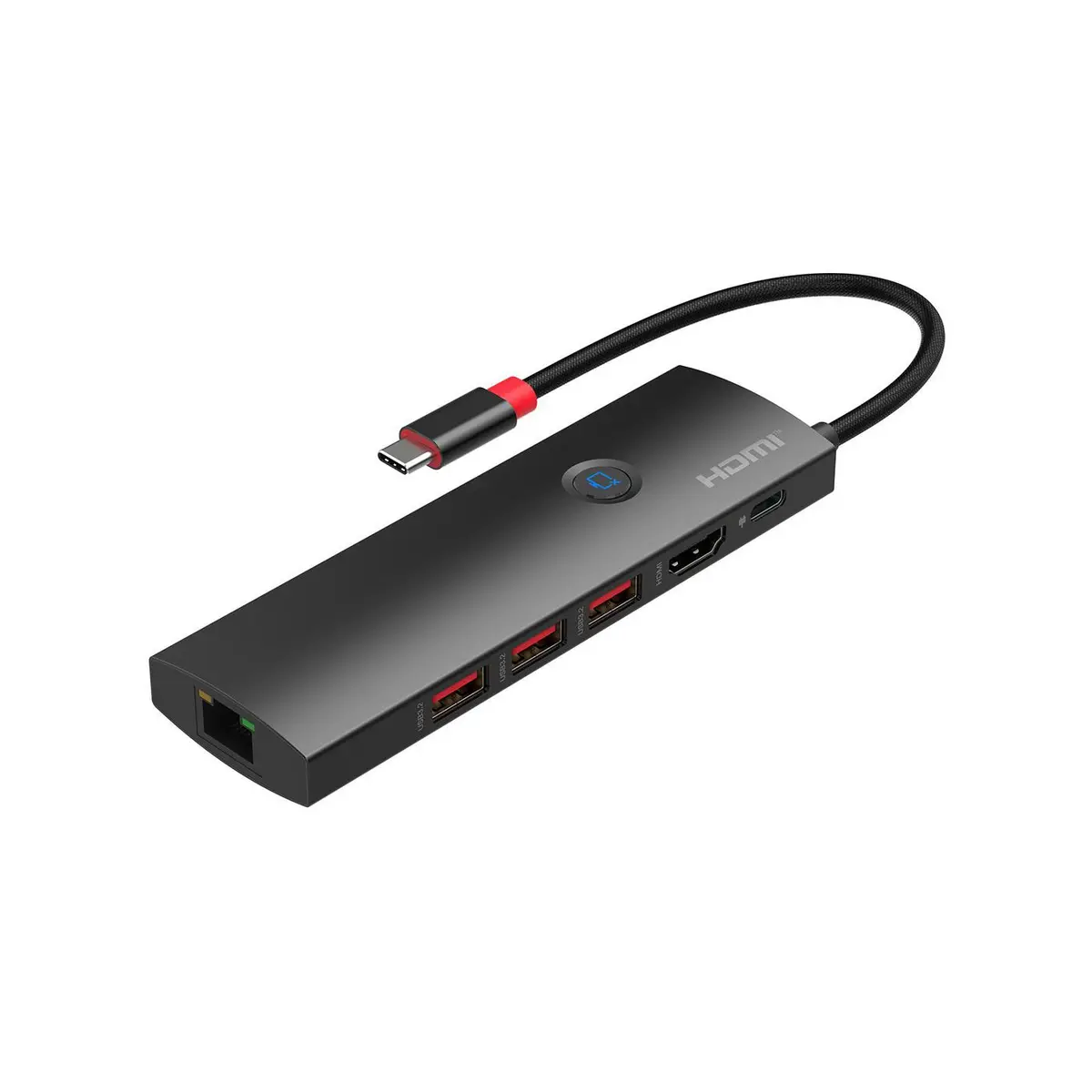 Klēpjdatora dokstacija un porta replikators MicroConnect