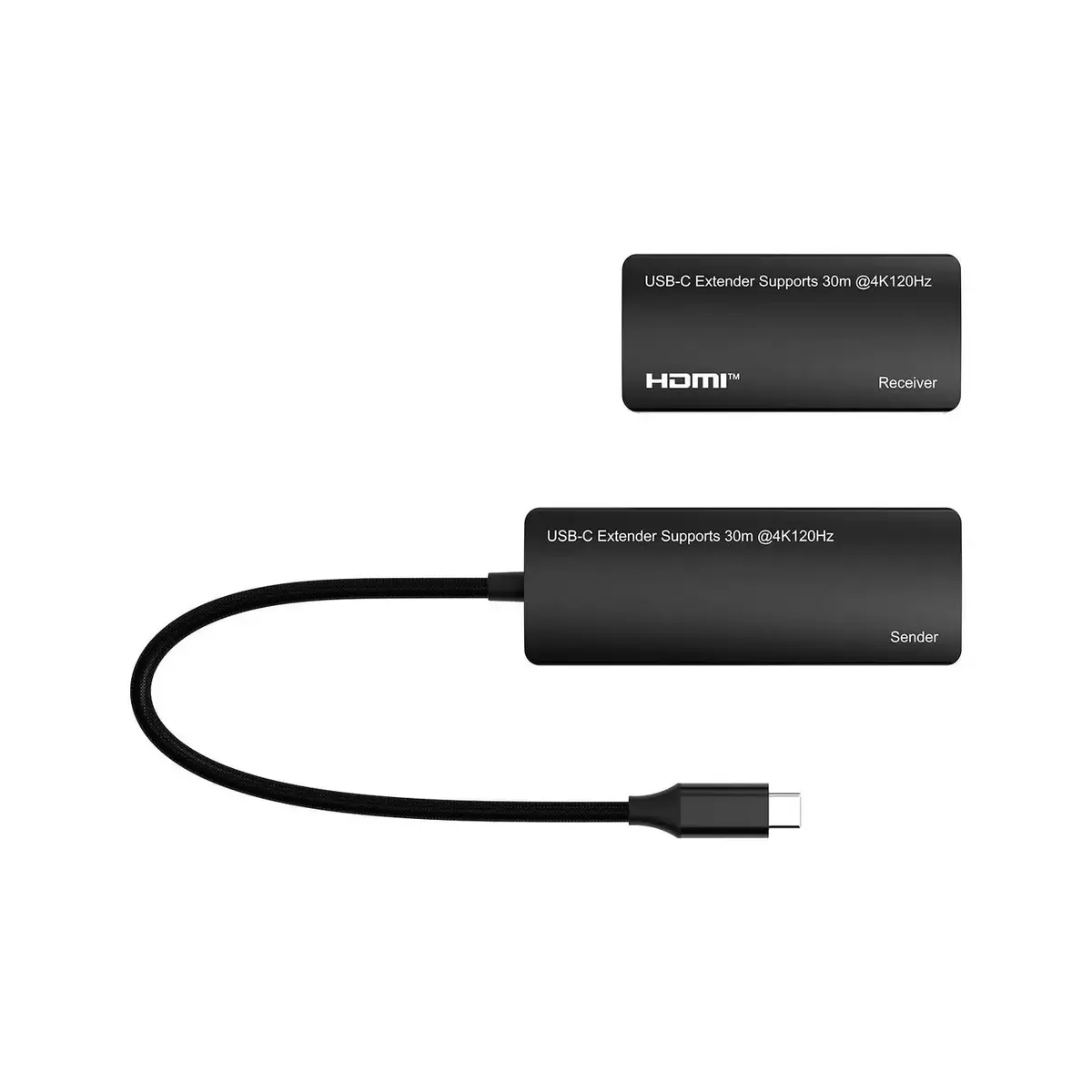 USB-C to HDMI Adapter MicroConnect MC-USBCHDMIEXT-30M Photo 3