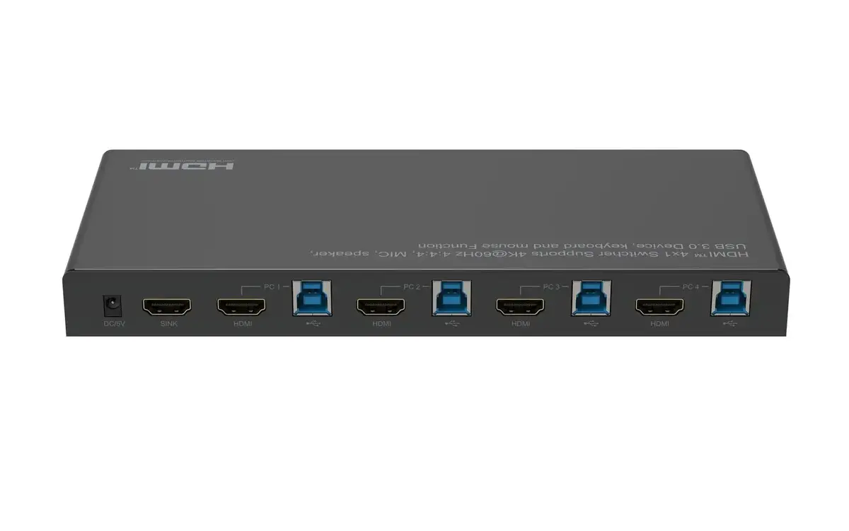 KVM Switch MicroConnect MC-HDMIKVM0401-USB3-4K Photo 4