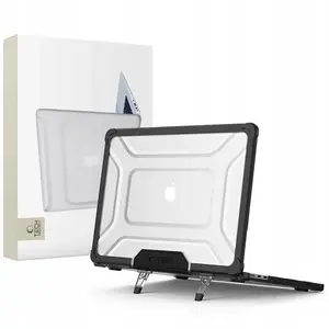 Чехол Tech-Protect Smartshell Pro для MacBook Air 13 (M2/M3/M4, 2023–2025) — черный/прозрачный