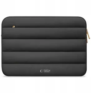 Portatīvā datora maciņš Tech‑Protect Fluffy 15–16" melns