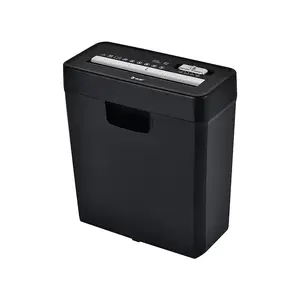 Shredder TRACER Edge10L cross-cut, 10-sheet capacity, 6 mm cut, 10 L bin, black