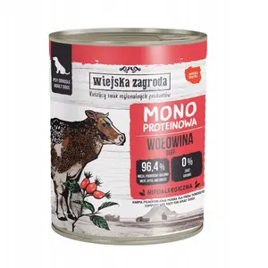 Влажный корм для собак wiejskazagroda Monoprotein Говядина 800 г