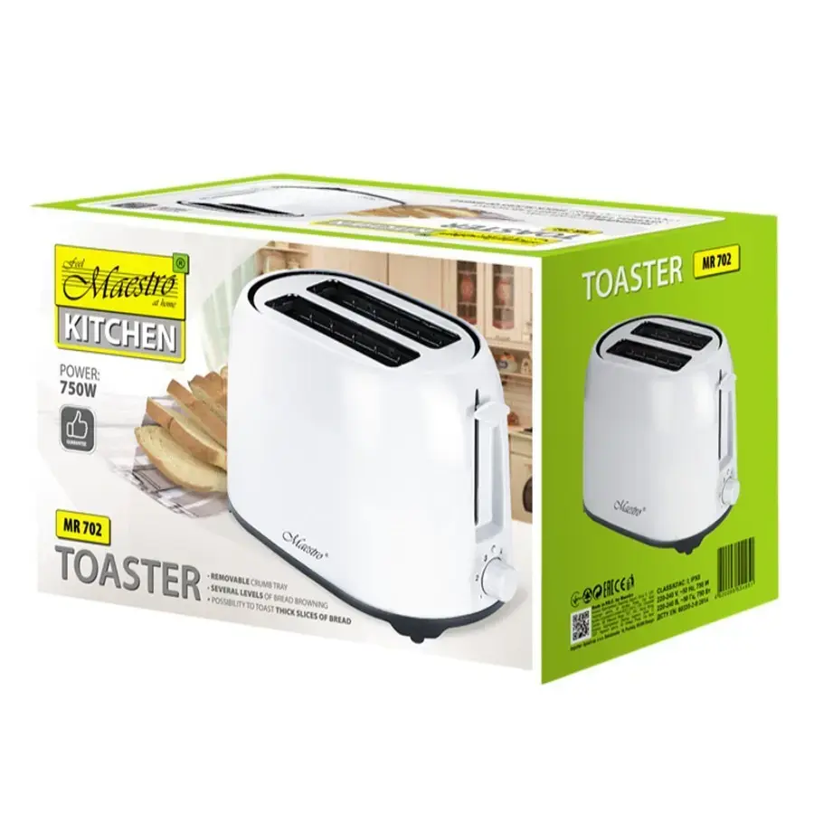 Toaster Maestro MR-702 750W Photo 4
