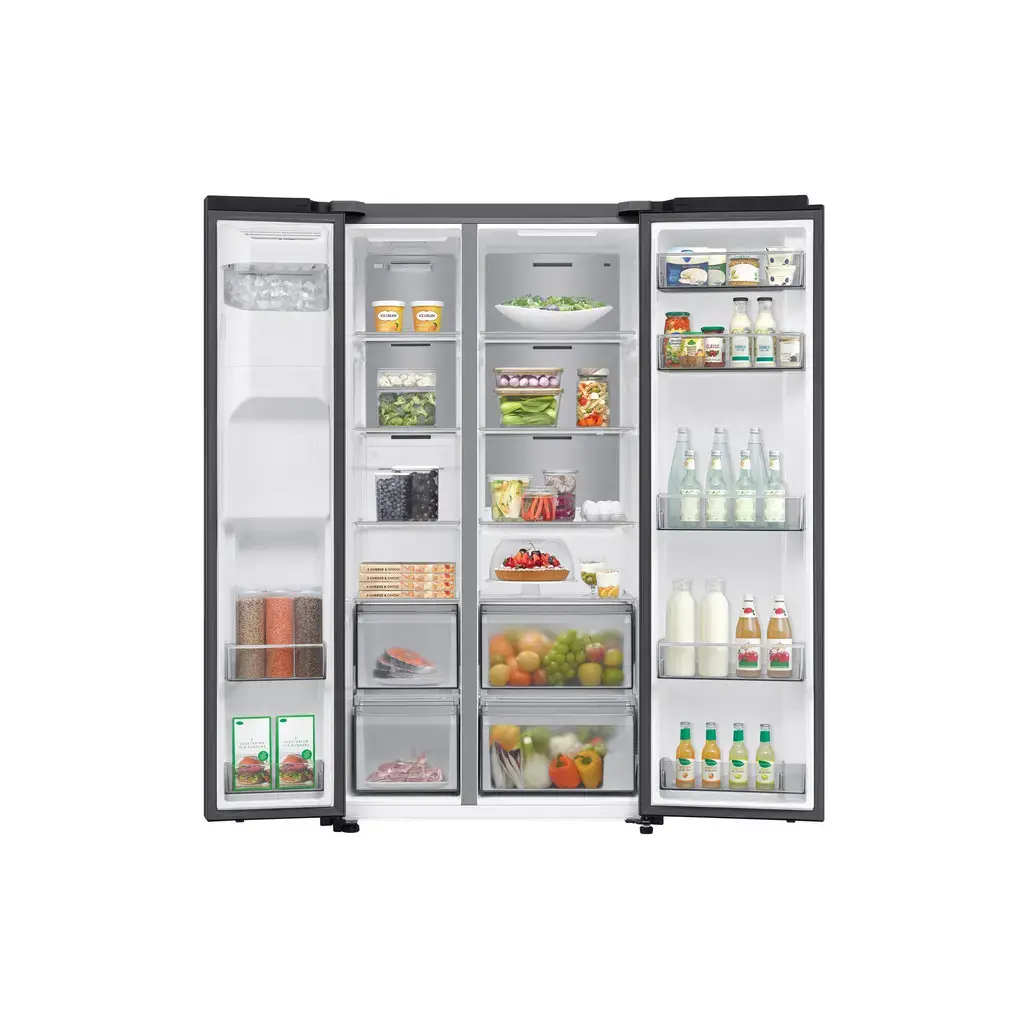 Samsung Bespoke AI Side-by-Side Refrigerator RS70F64KEBEO Photo 2