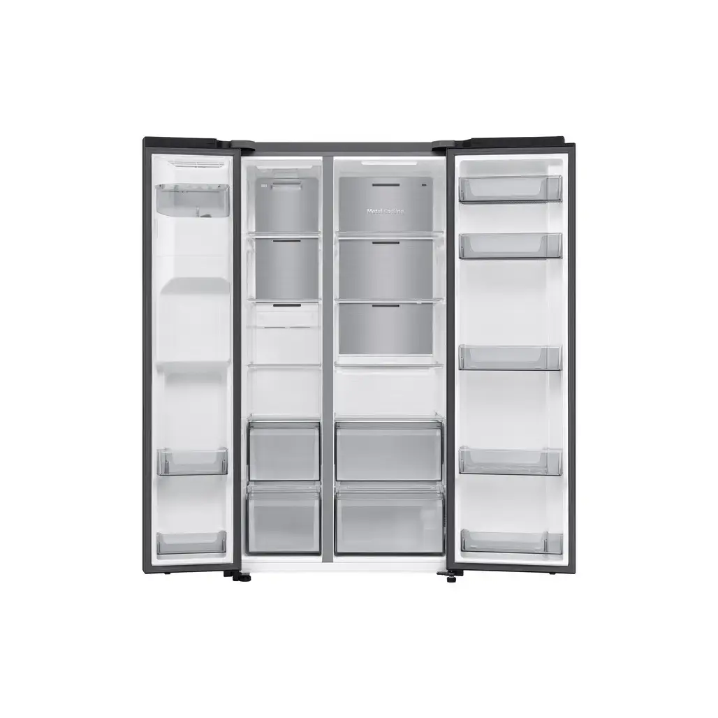 Samsung Bespoke AI Side-by-Side Refrigerator RS70F64KEBEO Photo 6