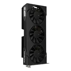 Видеокарта XFX Radeon RX 9060 XT 16 ГБ GDDR6, 128-bit, PCIe 5.0, 3 вентилятора, 3 вывода, 290×124×49 мм