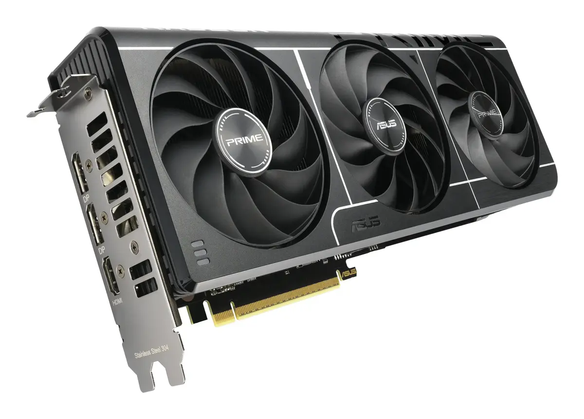 ASUS Prime Radeon RX 9060 XT 16 GB grafiskā karte Photo 12