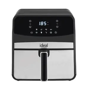 Аэрофритюрница Eldom IK1501 — 6,5 л, 1800 Вт, сенсорный LED, регулируемый термостат, съёмная посудомойная чаша