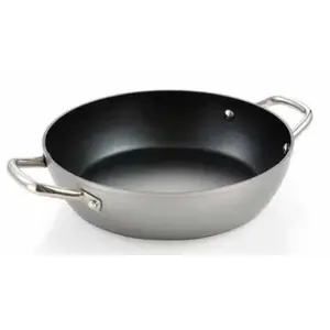 Deep pan Tescoma GRANDCHEF+ 28 cm — cast aluminium, non-stick, induction-compatible, 2 stainless steel handles