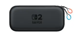 Жесткий чехол Nintendo Switch 2 Чехол для переноски Защитная пленка Черный
