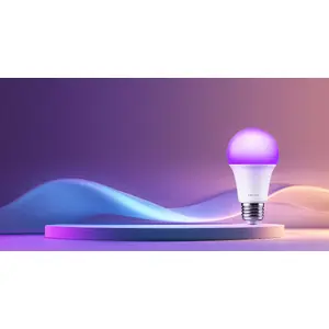 Viedā LED spuldze Xiaomi BHR9434GL E27 8,5 W — regulējams baltais un RGB krāsa
