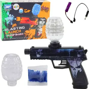 LEANToys Automatic Gel Ball Blaster Skull Design