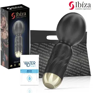 Pocket wand vibrator IBIZA TECHNOLOGY IBIZA - POCKET WAND VIBRATOR, compact handheld intimate massager