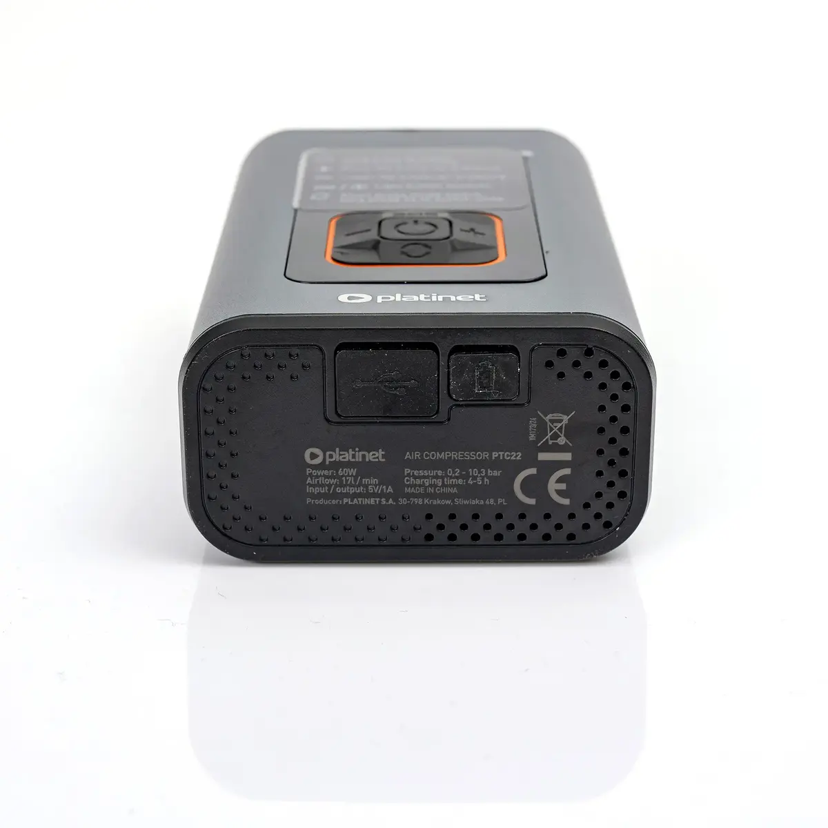 Compressor Power Bank Flashlight PLATINET PTC22 46234 Photo 5