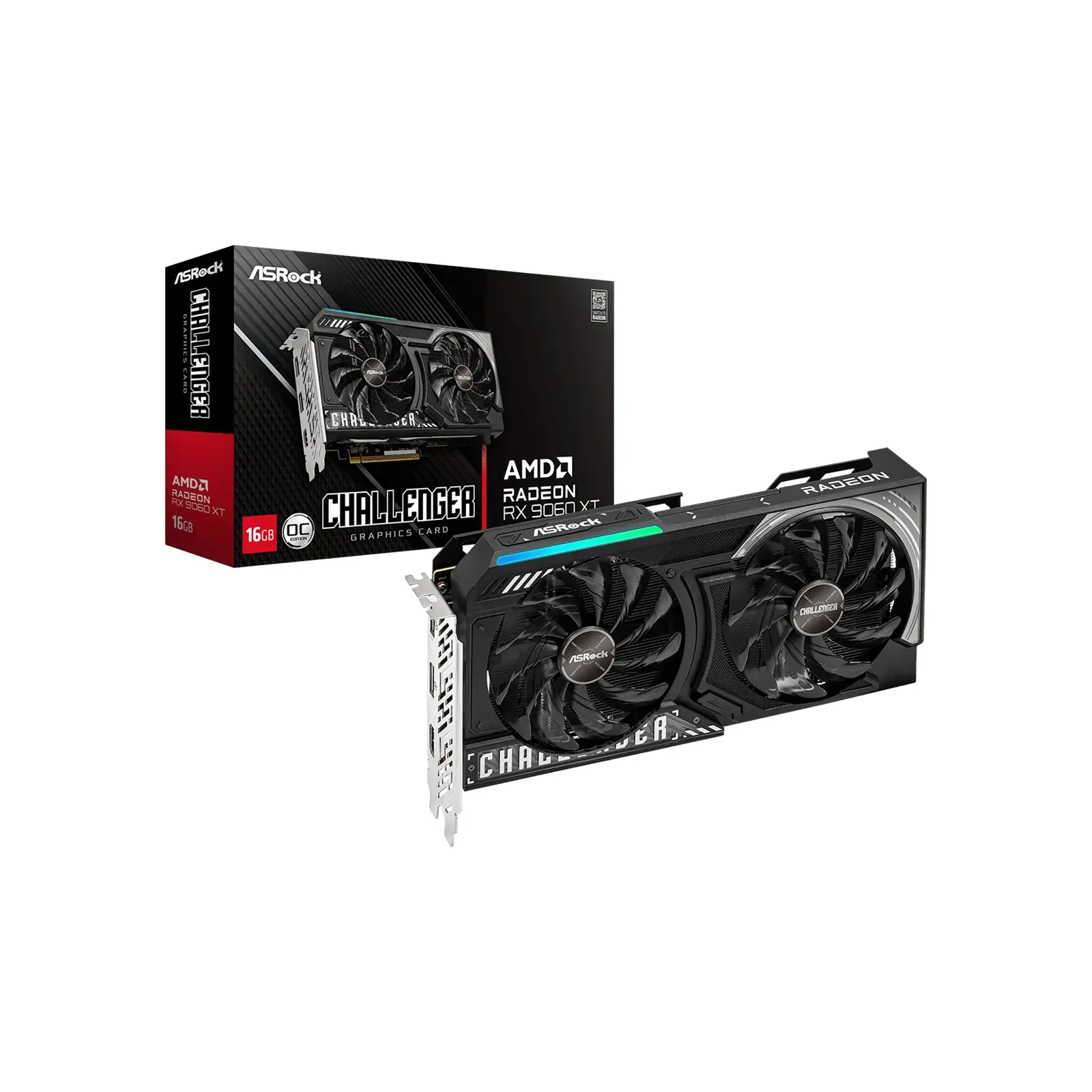 ASRock Radeon RX 9060 XT 16GB graphics card | AiO.lv