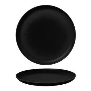 Porcelain dinner plate Leela Baralee Fine Plus 21 cm — black