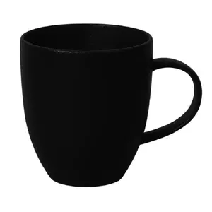 Porcelain Mug Leela Baralee FINE PLUS 350 ml — Black