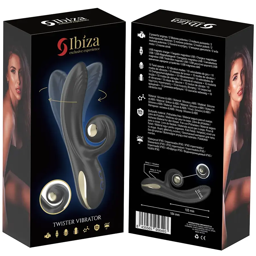 Вибратор IBIZA TECHNOLOGY IBIZA - Twister Photo 6