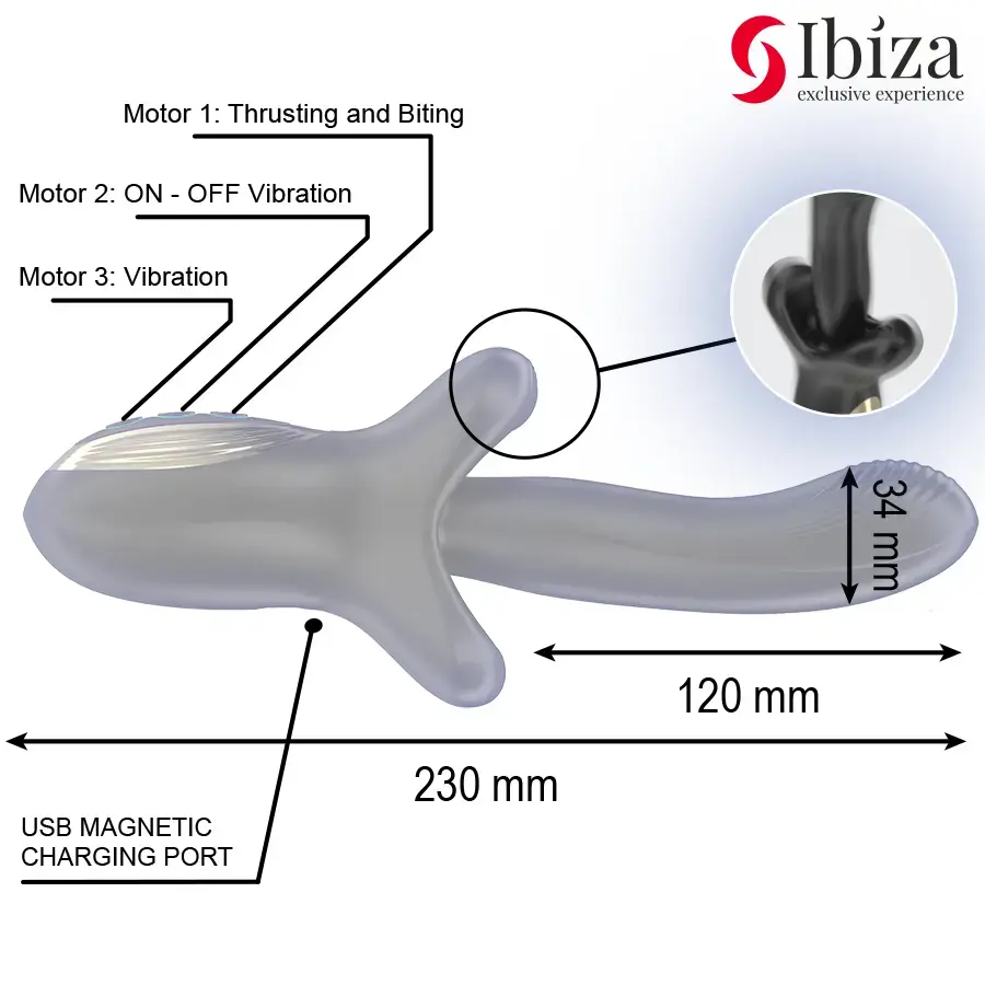 Вибратор IBIZA TECHNOLOGY IBIZA Photo 3