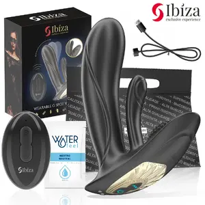 Wearable vibrator IBIZA TECHNOLOGY IBIZA with G-spot and clitoris stimulation and remote control