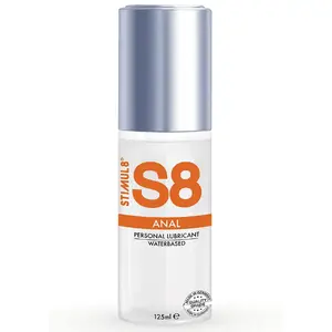 Anal lubricant STIMUL8 S8 125 ml water-based gel for intimate use