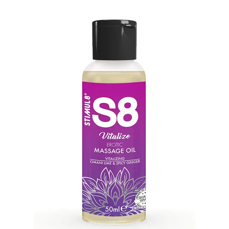 Masāžas eļļa STIMUL8 S8 3 x 50 ml Photo 3