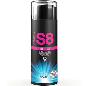Clitoral stimulating gel STIMUL8 S8 ELECTRA Cold Effect 30 ml — STIMUL8