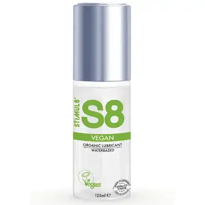 Lubrikants STIMUL8 S8 Vegan 125 ml — ūdens bāzes intīmais lubrikants, 125 ml