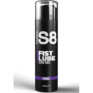 Lubrikants STIMUL8 S8 Extra Thick 200 ml — hibrīdformula, īpaši bieza konsistence