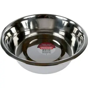 Миска для животных ZOLUX Miska Inox O 29 см, нержавеющая сталь, 4 л