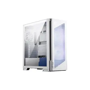 PC case MSI MPG VELOX 300R AIRFLOW PZ Midi Tower White — ATX/EATX/MicroATX/Mini-ITX, 1×3.5", 4×2.5", 2×USB 3.2 Gen1, side window