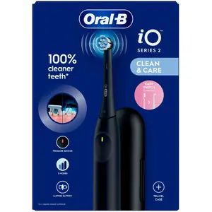 Electric Toothbrush Oral-B iO Series 2 Black — Rechargeable, Smart Pressure Sensor
