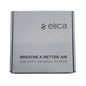 Cooker hood filter Elica CFC0140064 Black Charcoal 235x235x30mm