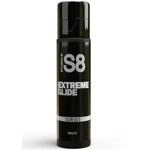 Silikona lubrikants STIMUL8 S8 Extreme Glide 100 ml — STIMUL8 silikona intīmais lubrikants 100 ml