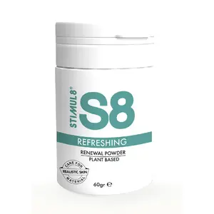 STIMUL8 Powder S8 Refreshing Natural Renewing 60 g – skin care powder for massage and topical use