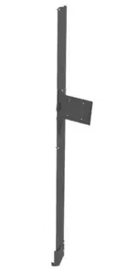 Zebra CS-CAB-MNTG-C6-R3 Mounting Kit for CC6000 and ET40 to XL and EXT Cabinets Vertical Black