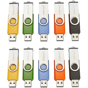 USB флеш-память Intenso 16 ГБ USB Type-A 2.0 поворотная