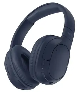 Belkin SoundForm Surround bezvadu austiņas AUD009HQBL binokulārā galvas stīpa ar iebūvētu mikrofonu zilas