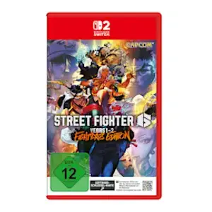 Nintendo Street Fighter 6 Standarts Vienkāršota ķīniešu valoda, Vācu, Angļu, Spāņu, Franču, Itālijas, Japāņu, Korejiešu, Portugāļu, Krievu valoda Nintendo Switch 2