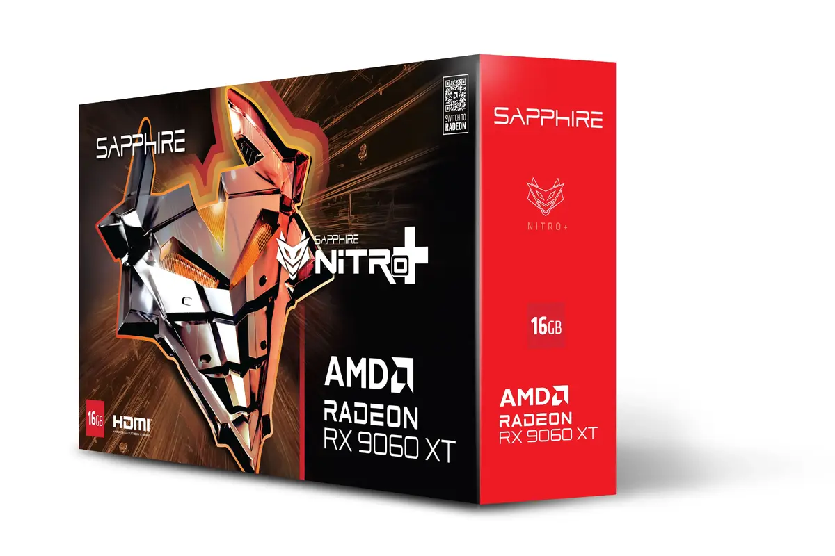 Sapphire NITRO+ Radeon RX 9060 XT видеокарта Photo 6