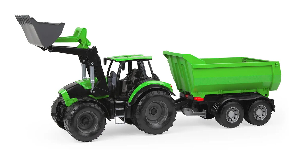 Rotaļu traktors ar piekabi Lena Worxx