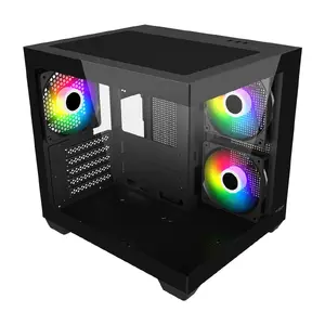 Computer Case FSP S140-BA SFF Transparent Black