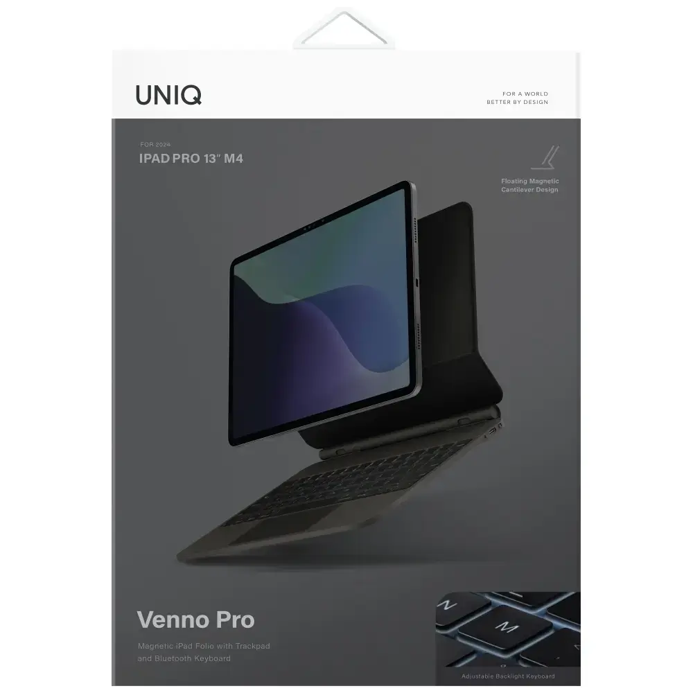 Uniq Venno Pro Magnetic Smart чехол‑клавиатура для iPad Pro 13" Photo 8