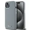 DKNY Liquid Silicone MagSafe vāciņš iPhone 15 pelēks Photo 2