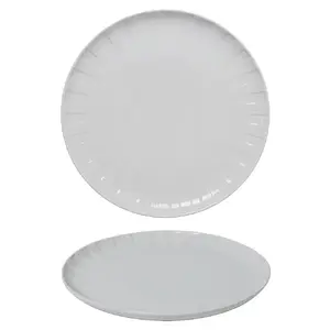 Plate Qualitier TH04403002G001 21 cm White porcelain