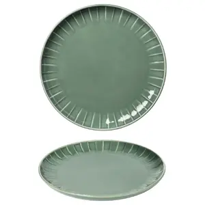 Vienkārša šķīvis Qualitier ABSOLUTE PLATE TH04403002H321 21 cm, zaļš