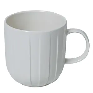 Qualitier TH04403606G001 Ceramic Mug 350ml White